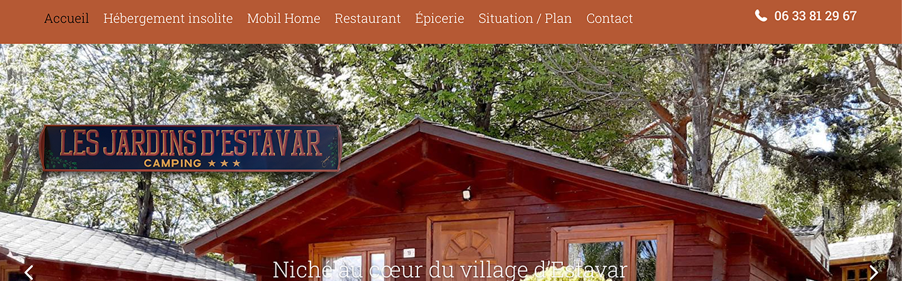 Camping à estavar 1